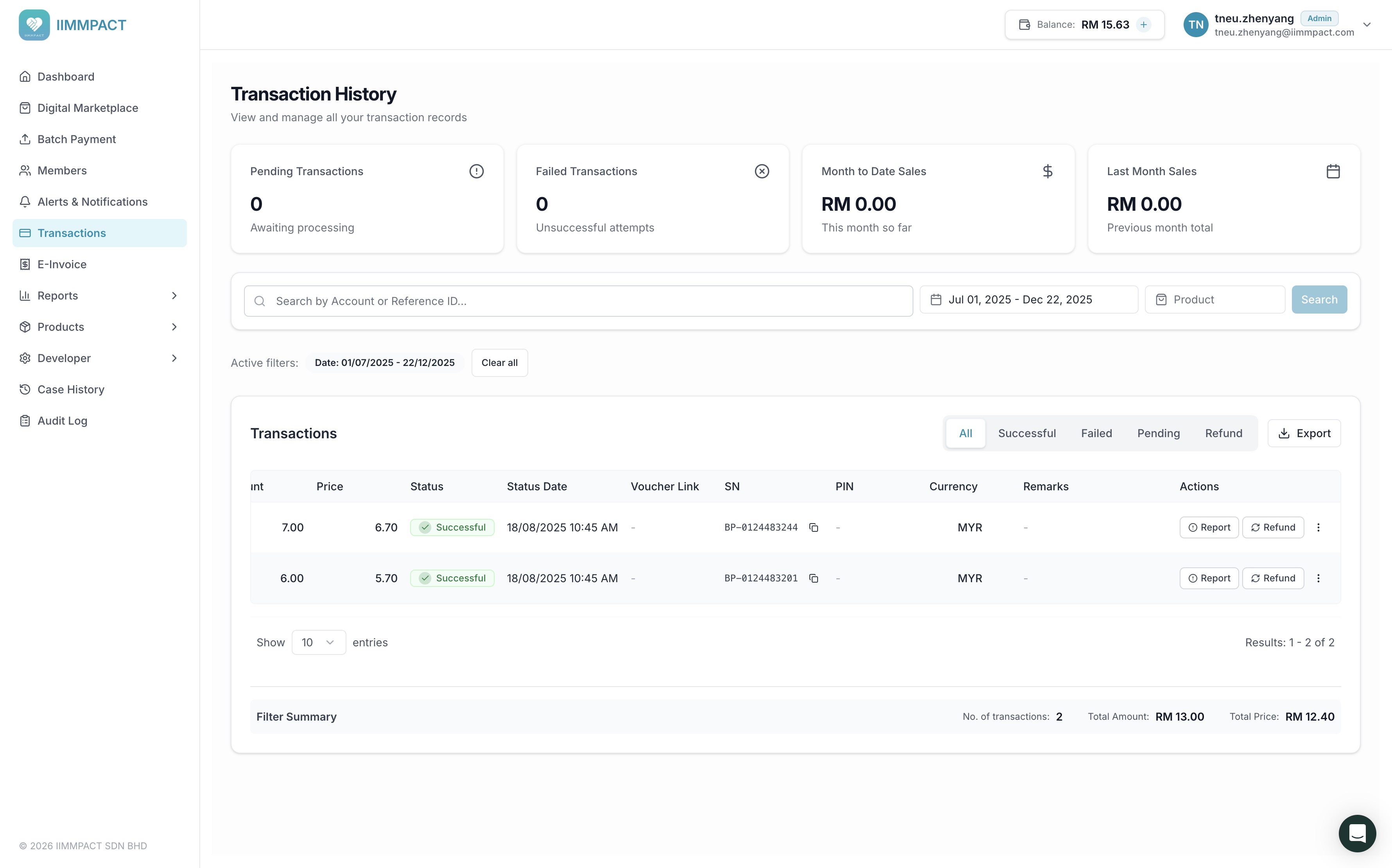 Unified Operational Intelligence Dashboard